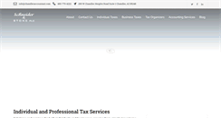 Desktop Screenshot of chandleraccountant.com